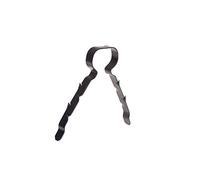 LINIAN Fire Clips (Double) 6-8 mm, Black, Pack of 100