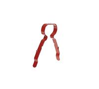 LINIAN Fire Clips (Double) 6-8 mm - Red - Pack of 100