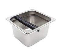 Linian Stainless Steel Coffee Knock Box Container for Coffee Ground Coffee Espresso Machine