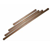 Linic Products UK Made Macrame Craft Scroll Dowels Rods Sticks, Plastic, Set of 4 different sizes, Wall Hangings, Tapestries, Weaving. (S7790) Free UK Postage
