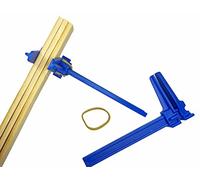Linic Products UK Made Pack of 2 Modellers Hobby/Craft Kit Plastic Parallel Slide Clamp, 130mm x 50mm (Large) (H4050) Free UK Postage