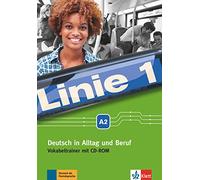 Linie 1: Vokabeltrainer A2 mit CD-Rom: Deutsch in Alltag und Beruf