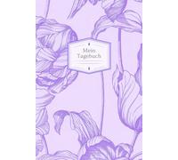 Liniertes Tagebuch - Lila Tulpen Design: Dein Raum für Gedanken, Skizzen und Ideen - stilvoll, klar, immer bei dir.