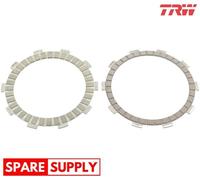 LINING DISC SET, CLUTCH FOR HONDA CBR VFR TRW MCC124-9 NEW