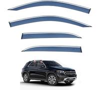 LINJIHOL 4 Pcs Wind Deflectors for Benz GLE-Class W167 2020-2022, Sun Rain Guards Window External Accessories Protector Shields