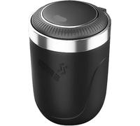 LINJIHOL Car Cigarette Ash Ashtray For VW Transporter T6/T6.1 2015 2016-2023+,Portable Ash Tray Flame Retardant Ashtrays Stainless Smokeless Lid Smell Proof.