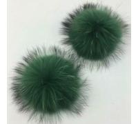 LINJILUO 5pcs/ Lot DIY Big 15cm Pompon Fur Balls For Knitted Hat Cap Beanies and Scarf Fur Pompoms