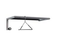 Link 55 Wall coat rack with hat shelf Mox hook on the left - MOX LINK 55 HAKEN LINKS