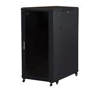 Link Accessori LK1922U68N Freestanding Rack Black Shelf - Shelves (Rack Freestanding, 22U, Black, 48.3 cm (19 Inches), Passive)
