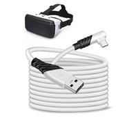 Link Cable 3M/9.84FT Compatible with Oculus/Meta Quest 2/3/Pro/Pico 4 Long Cable for PC/Steam VR Games 60W Fast Charging VR Headset Cable USB 3.2 A to Type-C 5Gbps High Speed PC Data Transfer Cord
