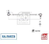 Link/Coupling Rod, stabiliser bar for HONDA CIVIC X FEBI BILSTEIN 183790