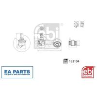Link/Coupling Rod, stabiliser bar for MITSUBISHI L200 FEBI BILSTEIN 183104