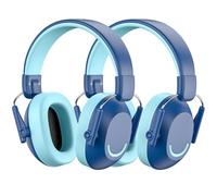 Link Dream Ear Defenders Children, Kids Ear Defenders SNR 30dB, Noise Cancelling Ear Defender for Child Kids Age 3-16 Years Old, Hearing Ear Protection for Autism, Shooting, Alpine, Blue, 2 Pack