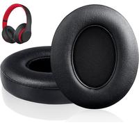 Link Dream Replacement Earpads for Beats Studio 3 and Studio 2- Black | Over-Ear Headphones Replacement Ear Pads Cushions for Beats Studio 2 Studio 3 with Softer Protein Leather and Memory Foam