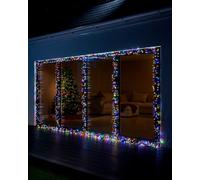 LINK Lighting LED Cluster Lights, Black Cable