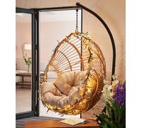 LINK Lighting Twinkling LED Cluster Lights, Black Cable
