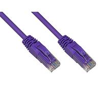 LINK LK6AU300VI Network Cable Category 6A Unshielded UTP AWG24 Colour Purple Halogenfree 30 m