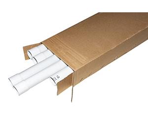 LINK LK8043210 Pack of 10 Tubes Conduct Cables Outer Diameter PVC Rigid White, 32mm x 1m