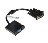LINK LKADAT121 Active Video Adapter DVI-D 24+1 Male to VGA 15 Pin Female - Digital Signal to Analog Converter for Monitors and Projectors