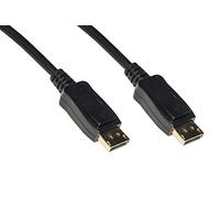 LINK LKCDP212003 - Pack of 3 DisplayPort 2.1 4K 2160p 2m Cables - UHBR 13.5, 54Gbps - Compatible PC, Monitor, Gaming