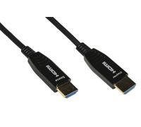 LINK LKCHD100F ACTIVE EXTENDER CABLE AOC HDMI 2.0 4Kx2K 60HZ MALE/MALE HYBRID COPPER-FIBRA OPTIC MT 100