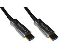 LINK LKCHD20F Fiber Optic Cable AOC HDMI 2.0, HDCP, Arc, EDID 4K@60HZ@4:4:4 Hybrid MT 20, Black
