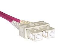 LINK LKSCSC4515 Fiber Optic Cable SC to SC Multimode Duplex Om4 50/125, 15 m