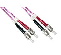 LINK LKSTST4520 Fibre Optic Cable ST A ST Multimode DUPLEX OM4 50/125 MT.20