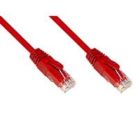 LINK Network Cable Category 6A Unshielded Utp Awg24 Red Colour Halogenfree 0.5 m