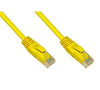LINK Network Cable Category 6A Unshielded UTP AWG24 Yellow HALOGENFREE MT 1.5