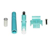 LINK Pack of 100 LC MULTIMODE OM3 DUPLEX Fiber Optic Connectors WITH DUPLEX JOINTS