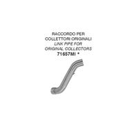 LINK PIPE CENTRAL RACING ARROW FOR R NINE T SCRAMBLER 2016-2018