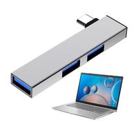Link Powered USB Expander, Data Transfer Hub | Supply Port with Fast Heat Dissipation and High Speed of 5Gbps, Portable Intelligent Expansion Splitter for Laptop Office