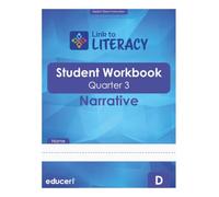 Link to Literacy Level D: Student Workbook For English Learners - Reading Informational, Writing, Language, Vocabulary, Listening & Speaking (Quarter 3)