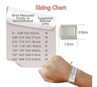 Link Tool Link Connectors Bracelets Charm Attachment Stainless Steel Texture Italian Charms Everyday Wear Italian Charm Jewelry