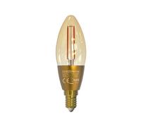 Link2Home L2Hfe145W Wi-Fi Led Ses (E14) Candle Filament Dimmable Bulb, White 400 Lm 4.5W Lthfe145W