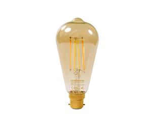 Link2Home L2HFEB22P5W Wi-Fi Led Bc (B22) Pear Filament Dimmable Bulb White 470 Lm 4.5W