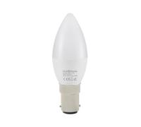 Link2Home Wi-Fi LED SBC (B15) Opal Candle Dimmable Bulb, White + RGB 470 lm 5.5W [EEK: Not Specified]