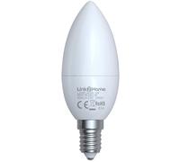 Link2Home L2HE145W Wi-Fi Led Ses (E14) Opal Candle Dimmable Bulb White + Rgb 400 Lm 5W