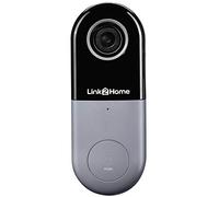 Link2Home Wireless Smart Video Doorbell BellBattery with Motion Detection, 2-Way Audio, WiFi, Voice Control & Wide-Angle Camera