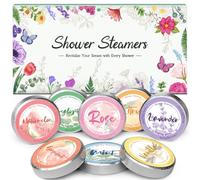 Linkax Shower Steamers Aromatherapy 8 Pcs, Gifts for Women Stocking Fillers