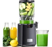 LINKChef Cold Press Juicer - 250W Juicer Machines, 5.12" Large Feed Chute for Whole Fruits & Vegetables, 60oz Slow Juicer Family Size, Easy to Clean | BPA-Free | Juice Recipes