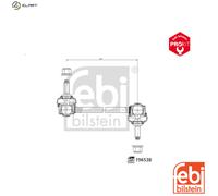 FEBI BILSTEIN 196538 Anti-roll bar link