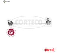 Stabilizer Link Front Axle Left Push Rod 49400740 CORTECO for BMW 3 Touring 3