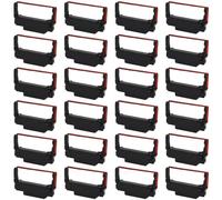 LinkDocs ERC30 Replacement for ERC-30/34/38 B/R Ribbons Compatible with Epson TM-U220 M188B ERC30 ERC34 ERC38 NK506 Printer (Black and Red, 24-Pack)