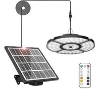 Linke Solar Shed Light Outdoor Indoor, Solar Pendant Lights Motion Sensor
