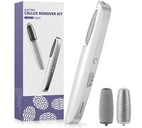LINKEVAP Electric Callus Remover for Feet, Professional Pedicure Kit Foot Scrubber for Dry, Dead, Cracked, Hard Skin, at Home Feet Spa Care Kit for Men & Women (Cold White)