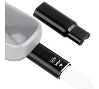 Linkidea 2 Pack 15V USB-C Shaver Charging Adapter Converter, Compatible with Philips Norelco OneBlade HQ8505, QP6520, QP6530, Type-C Replacement Adapter Head Without Cable (Black)