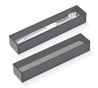 Linkidea 2 Pack Acrylic Toothbrush Holder with Quick-Drying Stone, Bathroom Drawer Organizer with Drainage Hole for Manual Brush, Compatible with Colgate, Oral-B Toothbrush (Grey)