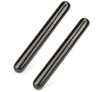 Linkidea 2 Pack Cigar Case Tube, Portable Single Cigars Holder Box for Travel, Fit for Smaller Than 50 Ring Diameter (Dark Grey)